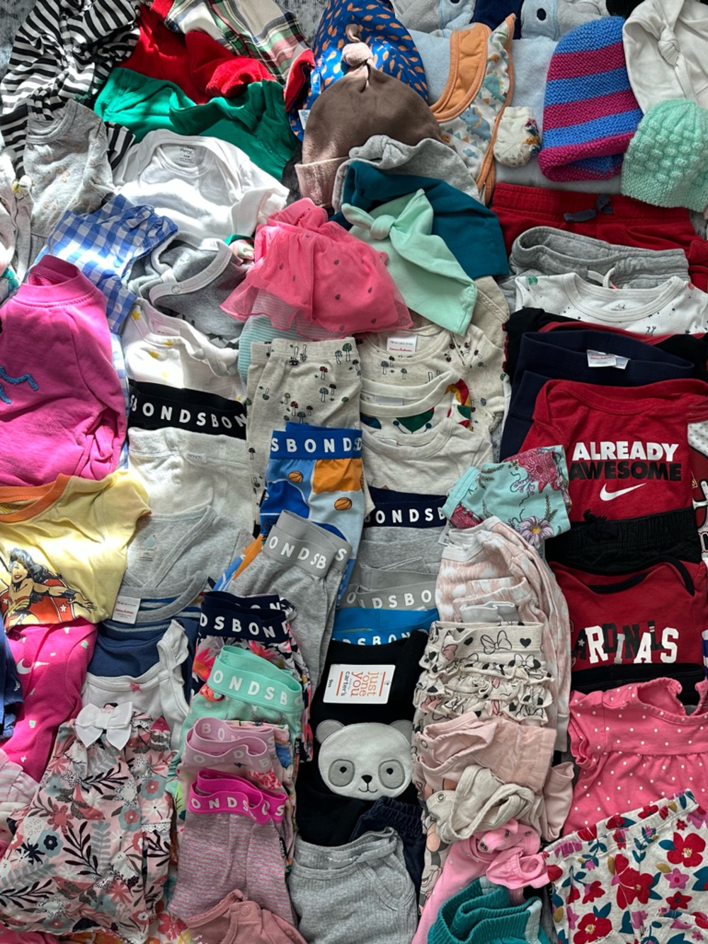 Mystery Lot of 6-12mos Baby Girl Clothes up to 20 Items or 5lbs - Picture 6 of 7